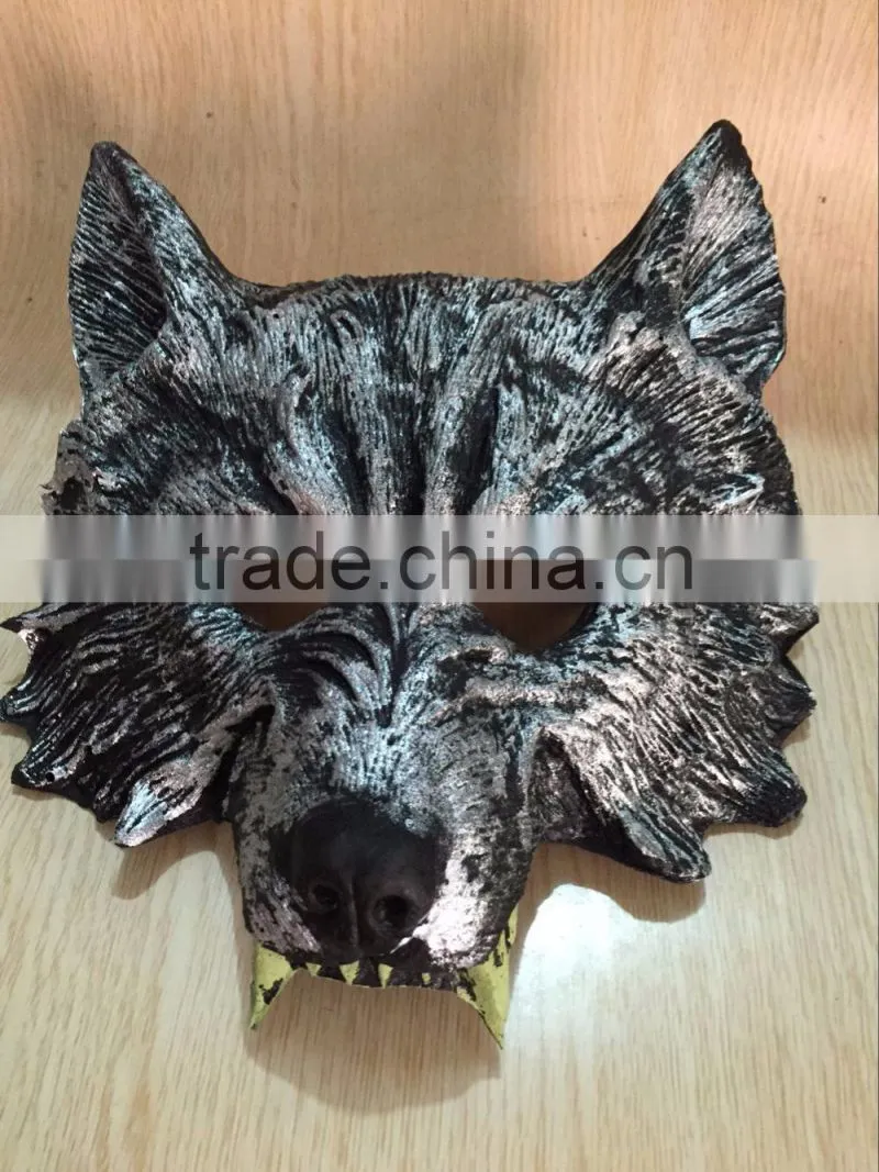 High-grade Anime Halloween Masquerade Custom Tiger PU Animal Mask