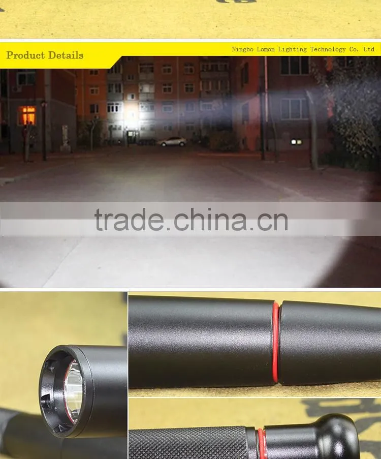 Safety Led Flashlight Rechargeable