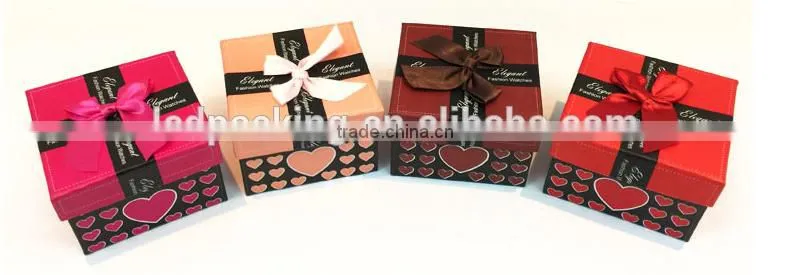 2016 different size small gift boxes for sale, watch box for gift