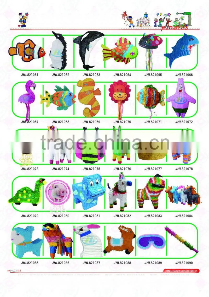 Lovely animal Brithday party pinata