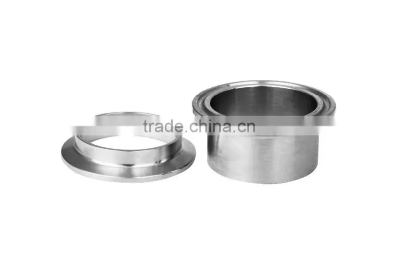 SS304/316 6" stainless steel sanitary tri clamp for ferrules