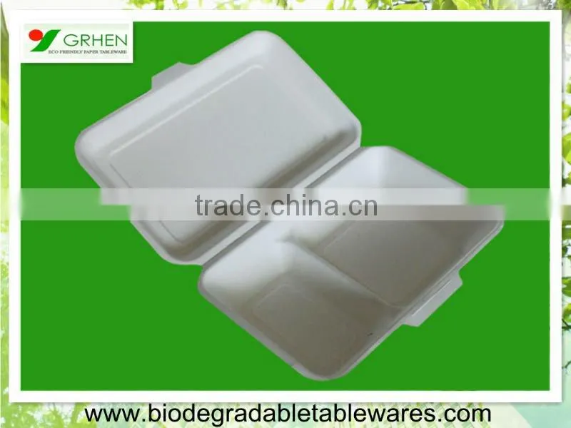 New SGS disposable biodegradable outdoor food container