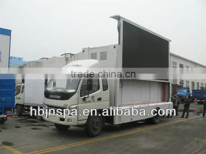 Export truck RHD led advertising truck for sale