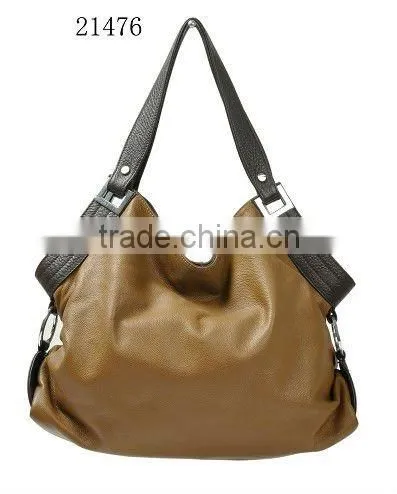 Most favourable 2011 best selling genuine leather handbag large