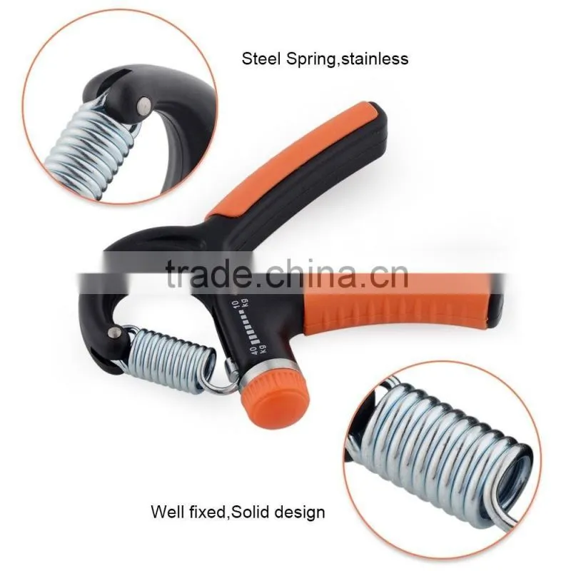 Hand Grip Strengthener Strength Trainer Adjustable Resistance 22-88 Lbs Best Hand Exerciser Non-slip Gripper for Athletes Pianis