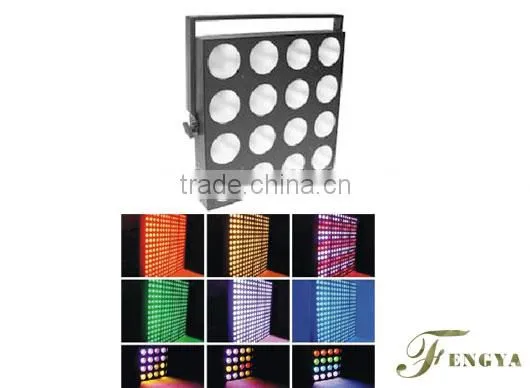 16pcs 30w 3 in 1 RGB LED Matrix stage lighting