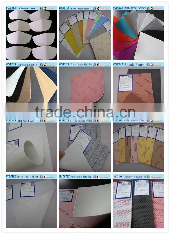 Paper Insole Board and Texon Shoe Insole for Insole Paper Board