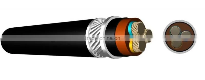PVC insulated steel tape armored PE sheathed Power Cable/Soild Copper Conductor Cable/Electric Wire/Cables