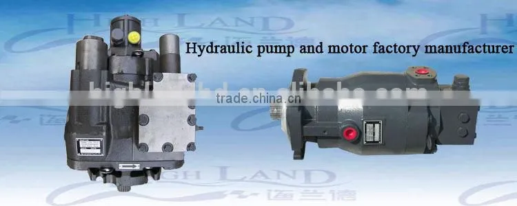 China factory direct sales long working life hydraulic pump and motor price for harvester field