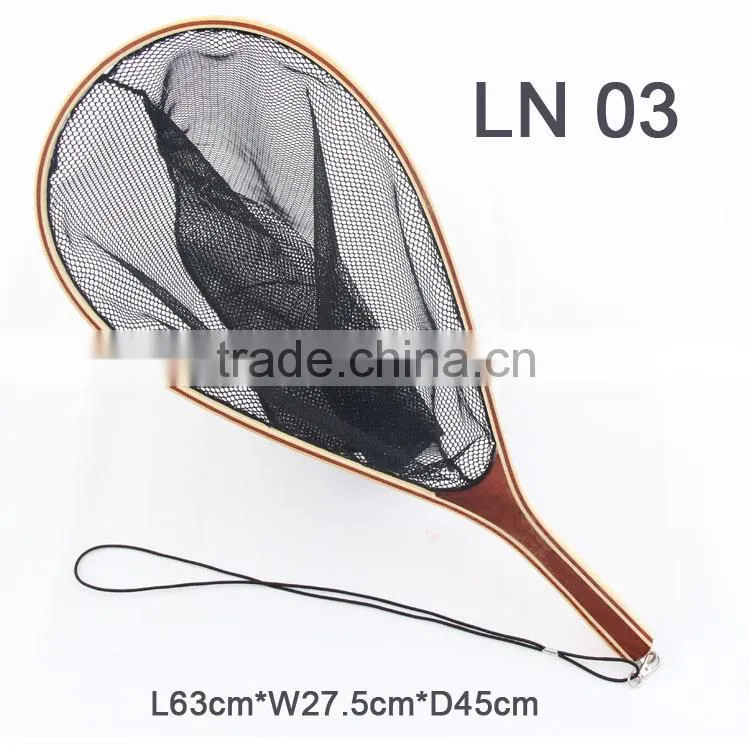 Excellent Cheap wooden Trout Landing Net