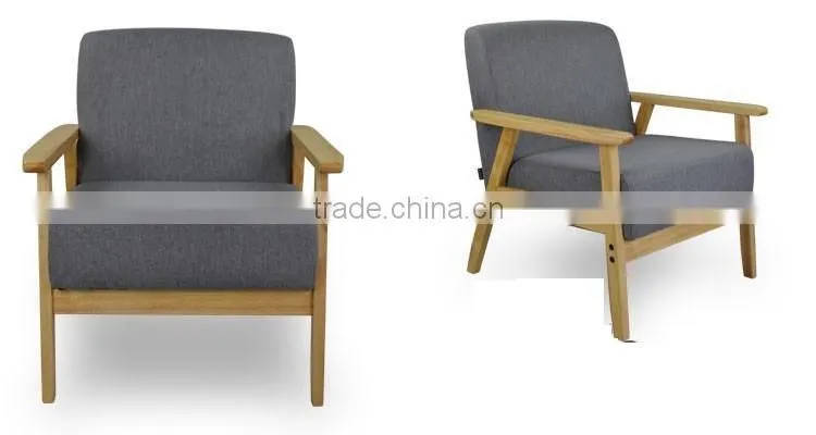 Small apartment Fabric comfortable sofa chair Y194