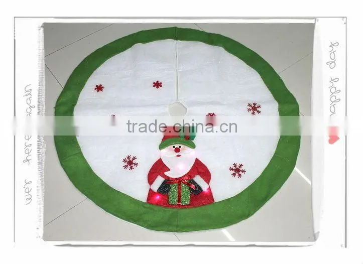 New product- Christmas lighted tree skirt