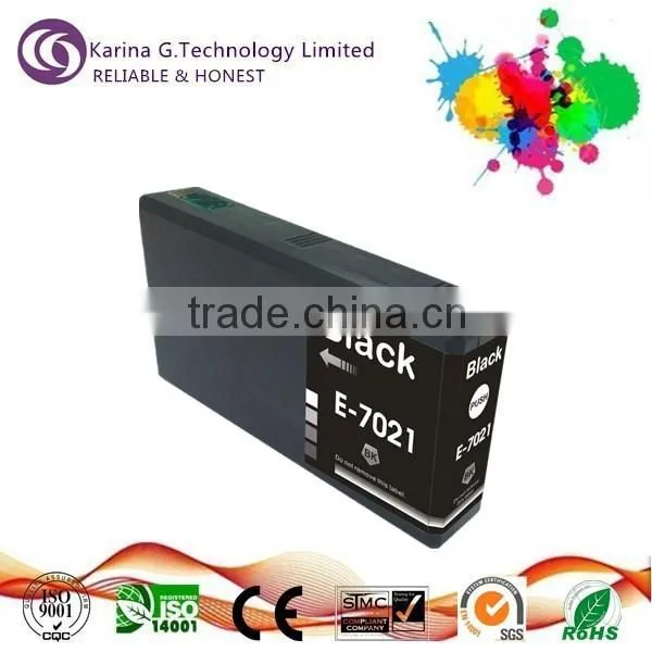 T7021 T7022 T7023 T7024 disposable compatible ink cartridges excellent compatible for Epson WP4000/4015DN etc.