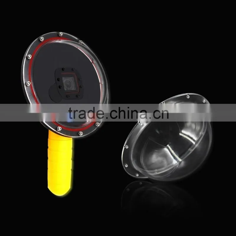 Telesin 6" Replacement Dome Port Transparent Shell Cover for the Go pro Hero3+/4 Dome port