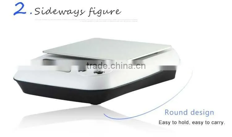 Stainless Steel Tableboard Electronic Digital Jewelry Scales