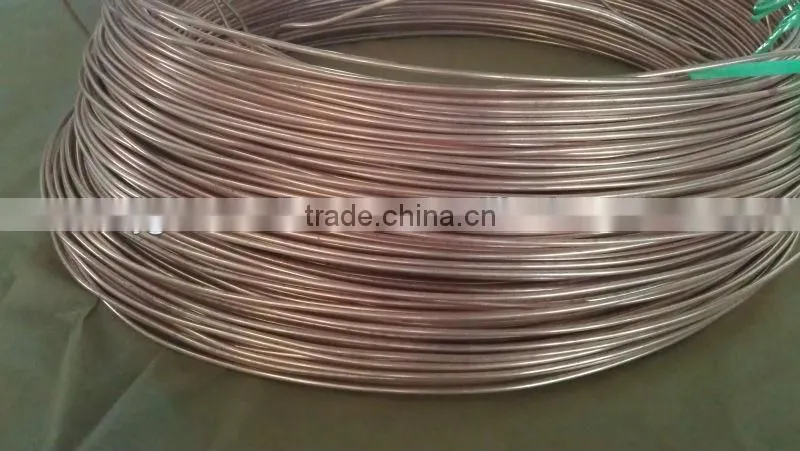 single wall copper coated steel pipe/tube