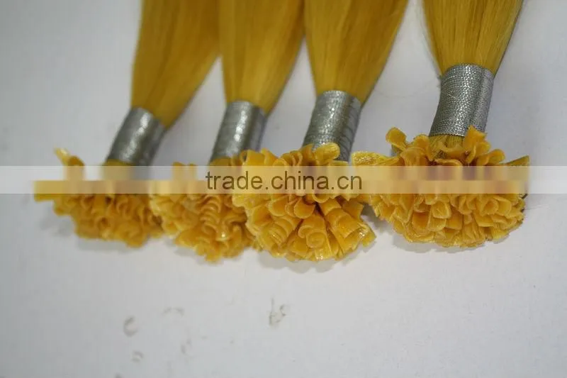 2014 hot sale stragiht remy human hair u-tip hair hair extensions