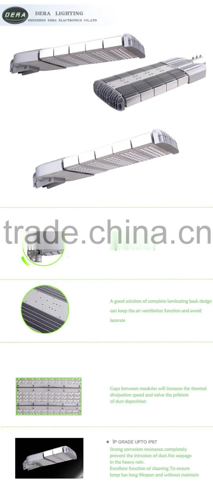 NEW hot sale led street light 250w solar street light with outdoor cctv camera led street light housing