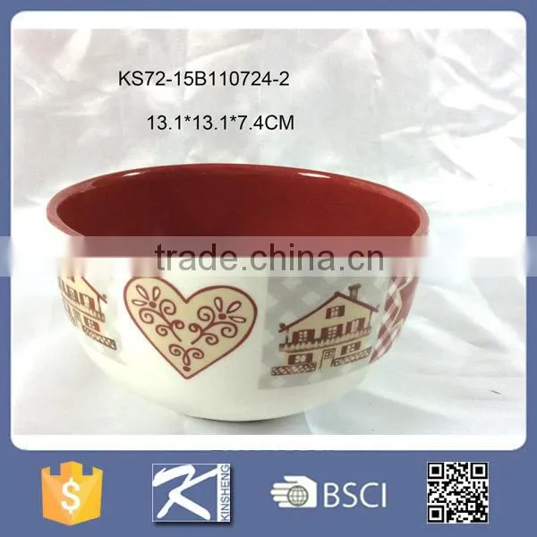 Eco-friendly stoneware ceramic type bowl