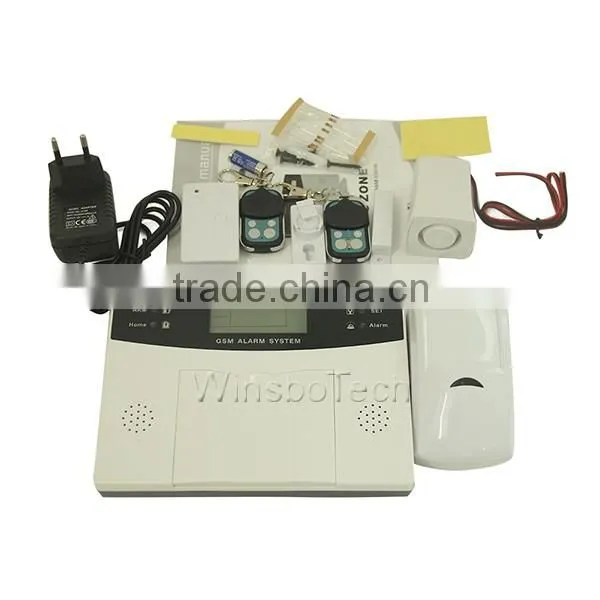 Factory price 99 Wireless & 8 Wired Zone GSM Home security wireless Alarm System