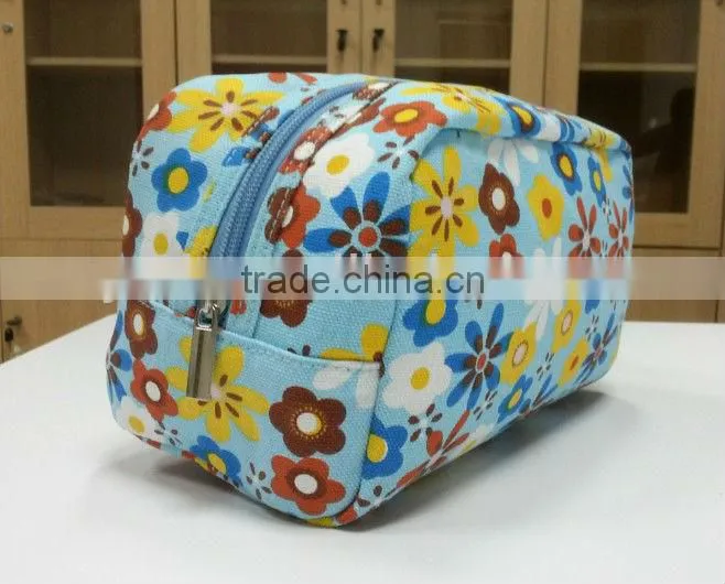 modella canvas cosmetic bag
