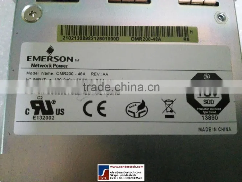 Emerson OMR200-48A Rectifier modules DC power Rectifier Converter