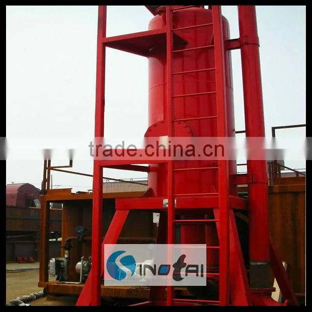 API !!! high quality best seller ZYQ800 drilling Mud gas separator for oilfield
