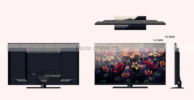 2014 HOT SUPER SLIM 42 inch LED TV 3840*2160p UHD led tv real 4k tv with 3d wifi