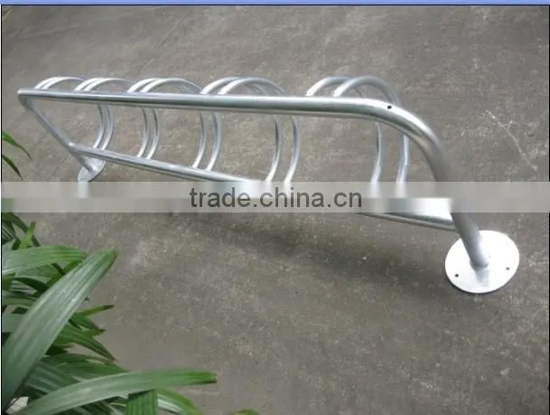 Galvanized and powder coated steel bicycle rack,bicycle parking rack