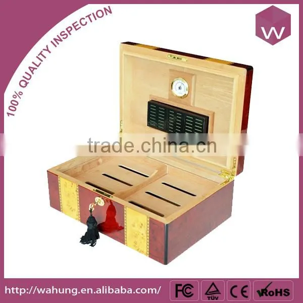 best humidors wooden box for cigar with glass window