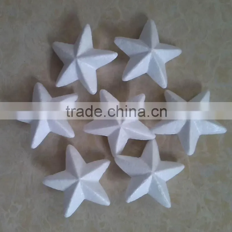 polystyrene christmas star for decoration