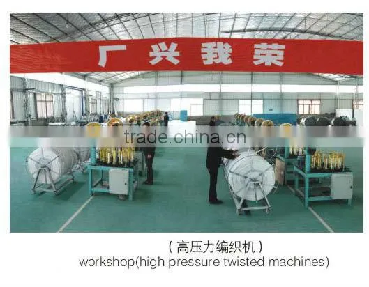 pvc welding hose , gas cutting hose,bule and red color ,high preuusre hose