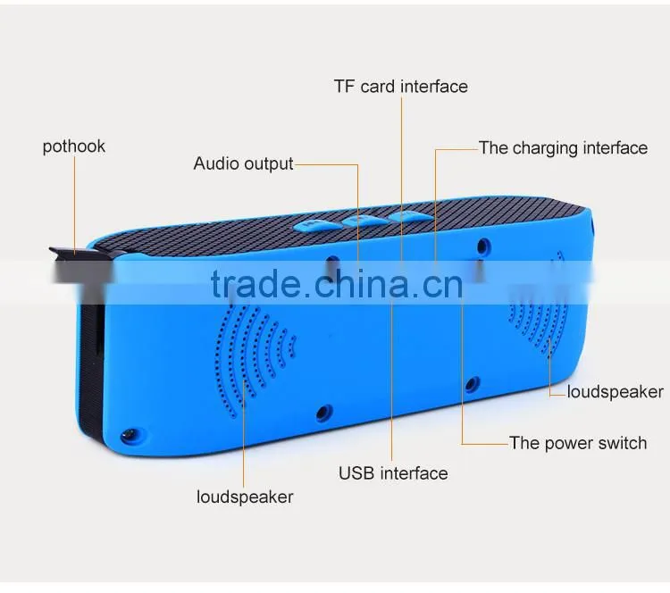 Super Bass Portable Mini Wireless Bluetooth Speaker For Mp3 / Iphone / Ipad / Samsung / Tablet Pc / Laptop