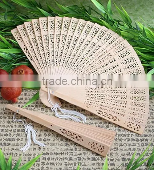 Beautiful Gift Wedding Fan/ Personalized Fan Wedding Decoration/ High Quality Sandalwood Fan Wedding Favors