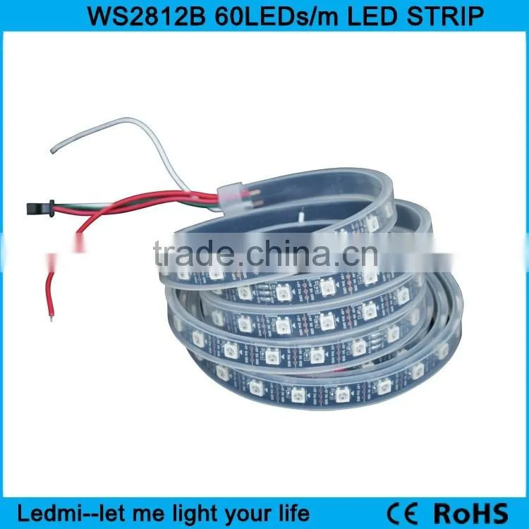 Individually addressable rgb full color digital rgb ws2812b led strip