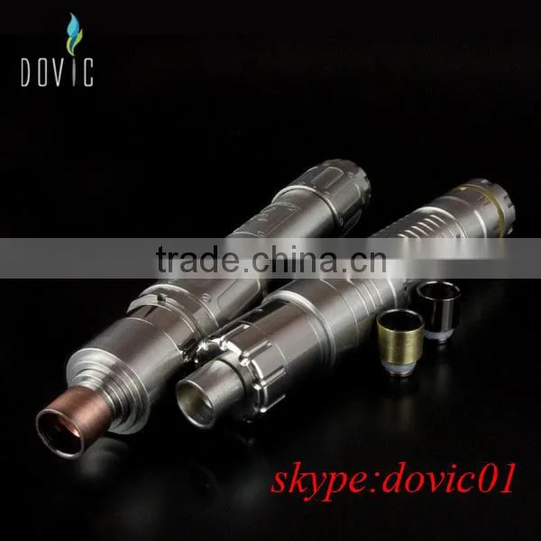 Copper color wide bore drip tip