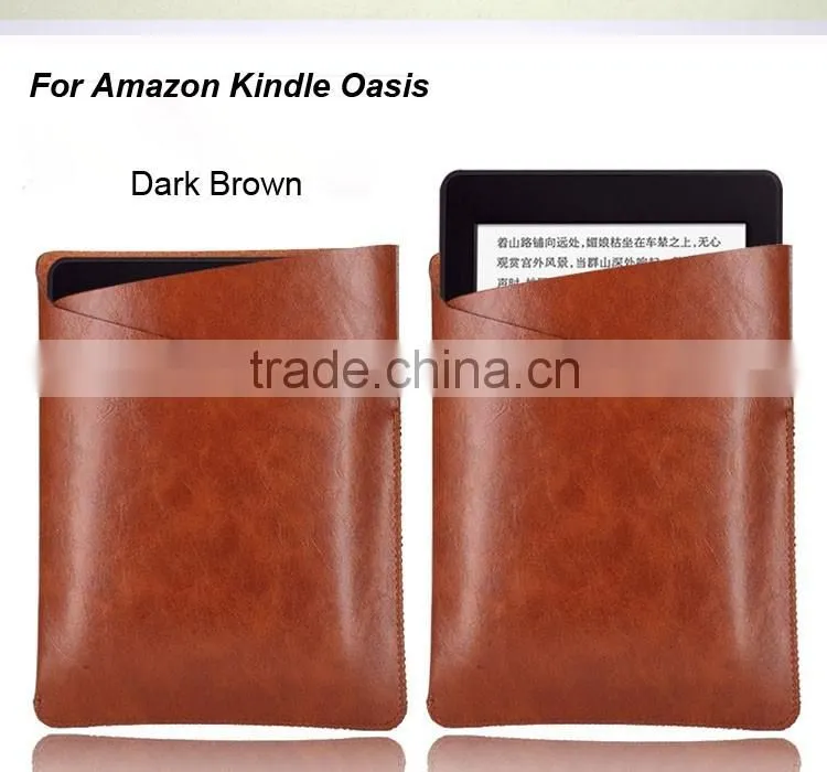 Alibaba Express Universal Pouch Leather Case Cover For Kindle Oasis Case