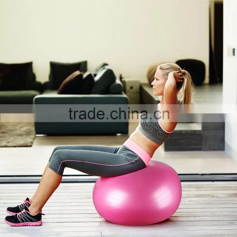 NVYB-6 Ningbo Virson Anti-burst Stability Ball Non slip Yoga Ball for Sports and Fitness