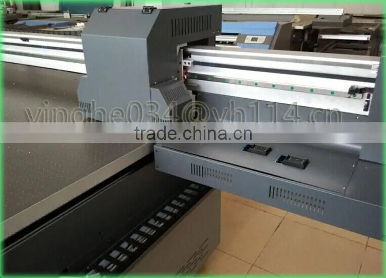 Large Format Digital Flatbed UV Printer For Aluminium Sheet / PVC / Plastic / Pad