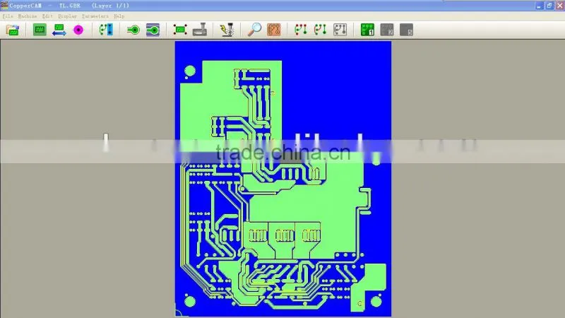 Mini Desktop CNC Engraving Printed Circuited Board Machine 300*300mm ZK-3030