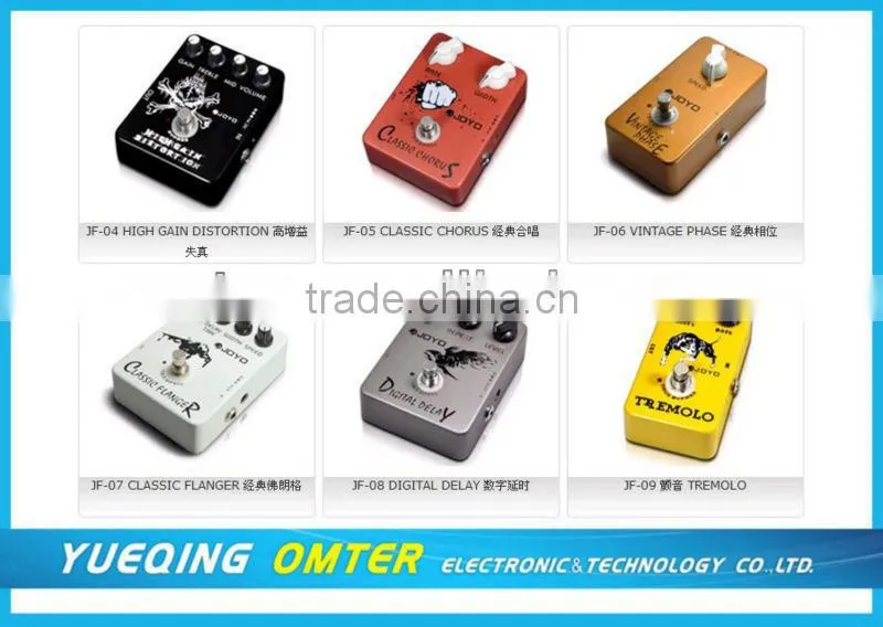 JF-34 Electric Guitar Audio Effect Bypass US DREAM Drive Pedal