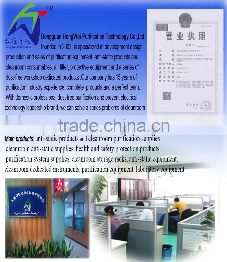 Factory price antistatic clothing for cleanroom