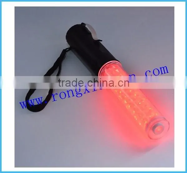Colorful LED Traffic Safety Light Baton with Magnet