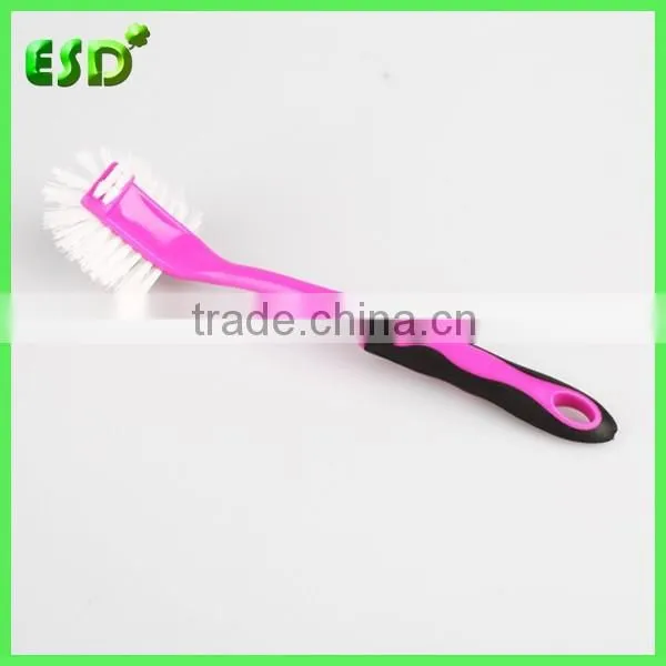 ESD China Durable Plastic Kitchen Brush With Handle