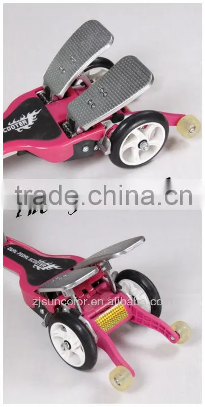 Dual Pedal Scooter For kids With Adjustable Handlebar Height
