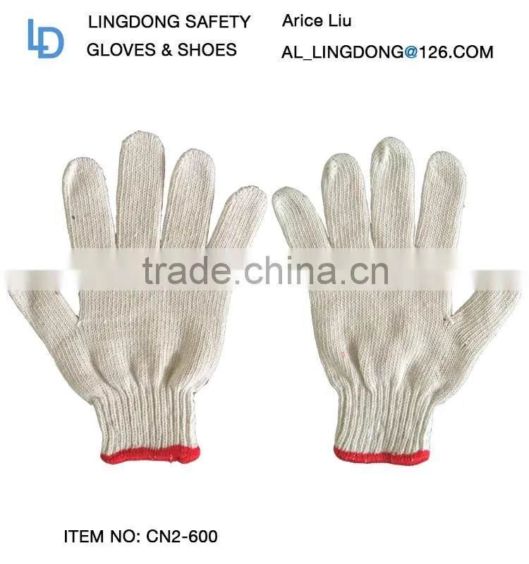 Construction Protective Cotton Working Driving Work Gloves