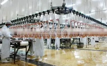 Poultry Chicken Automatic Eviscerating line, Evisceration Line for Poultry Goose Duck Broiler Chicken Slaughterhouse