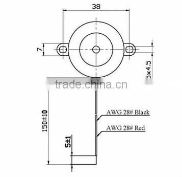 FBPB3214 A china mobile buzzer mini piezo buzzer piezoelectric transducer buzzer (FBELE)