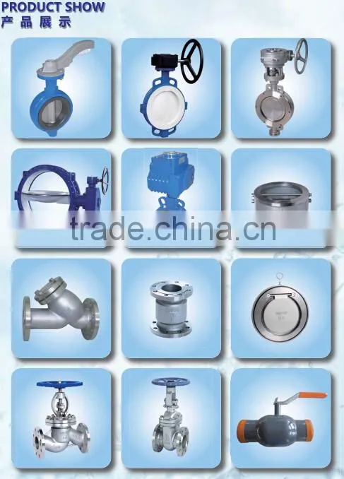 Worm Gear Actuated Butterfly Valve