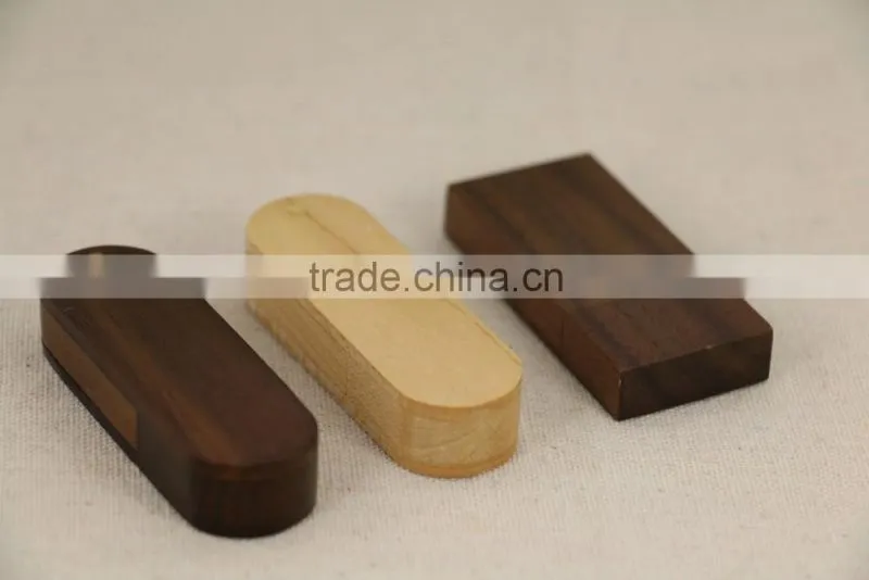 Eco-friendly Customized Logo Laser engraving Wooden USB Flash Driver for promotion